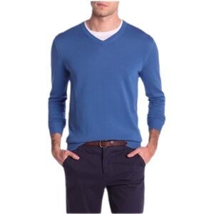 Joe Fresh Solid V-Neck Pullover Sweater NWT